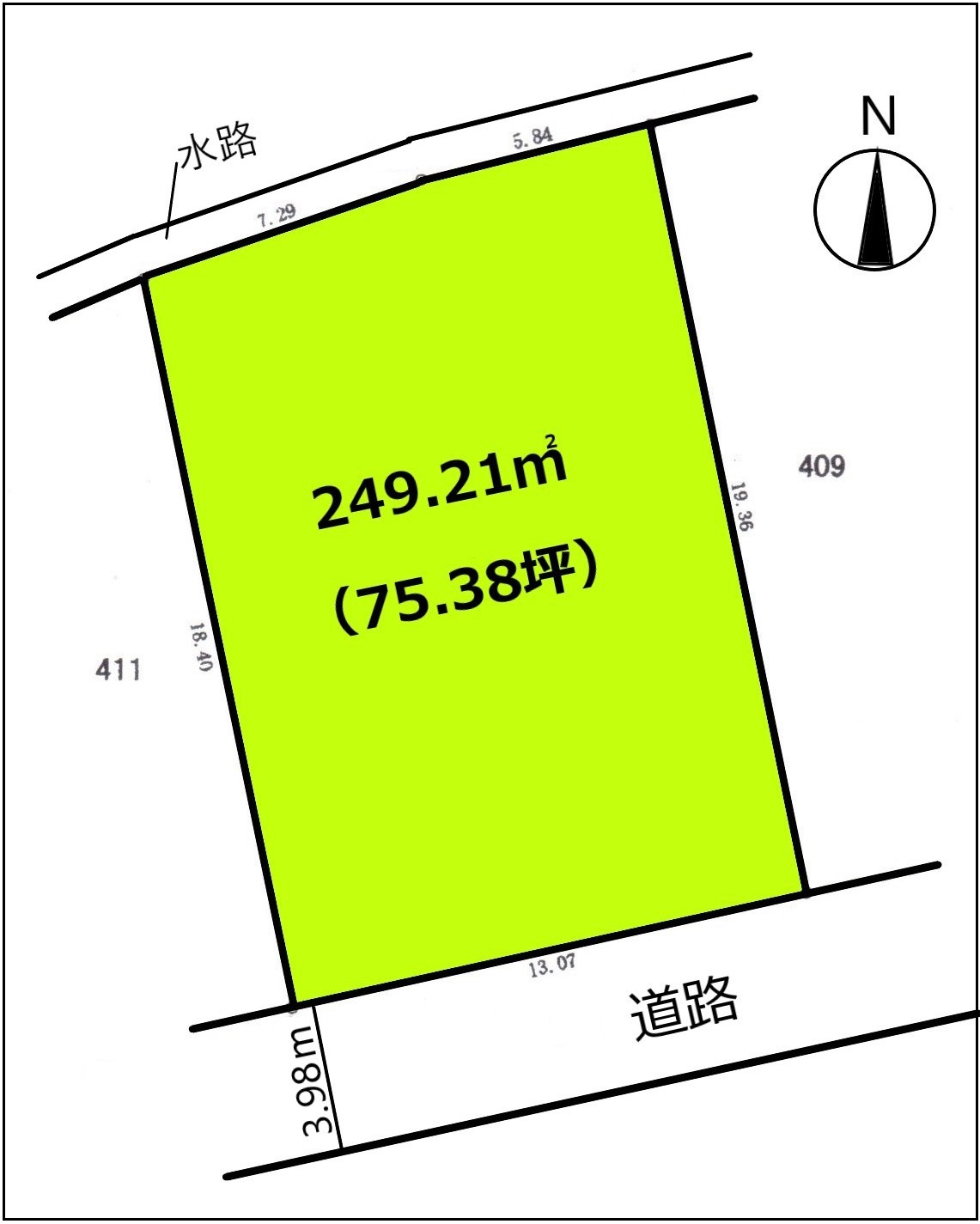 土地形状図